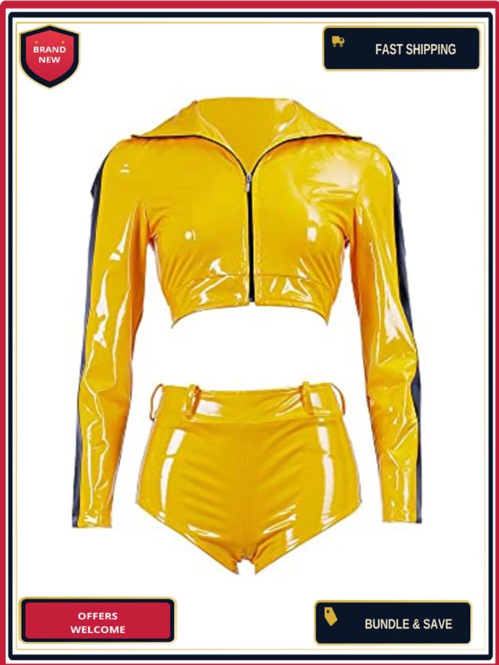 Kill Bill Beatrix Kiddo Costume Cosplay Suit Sexy Kung Fu Outfit Jacket Pants